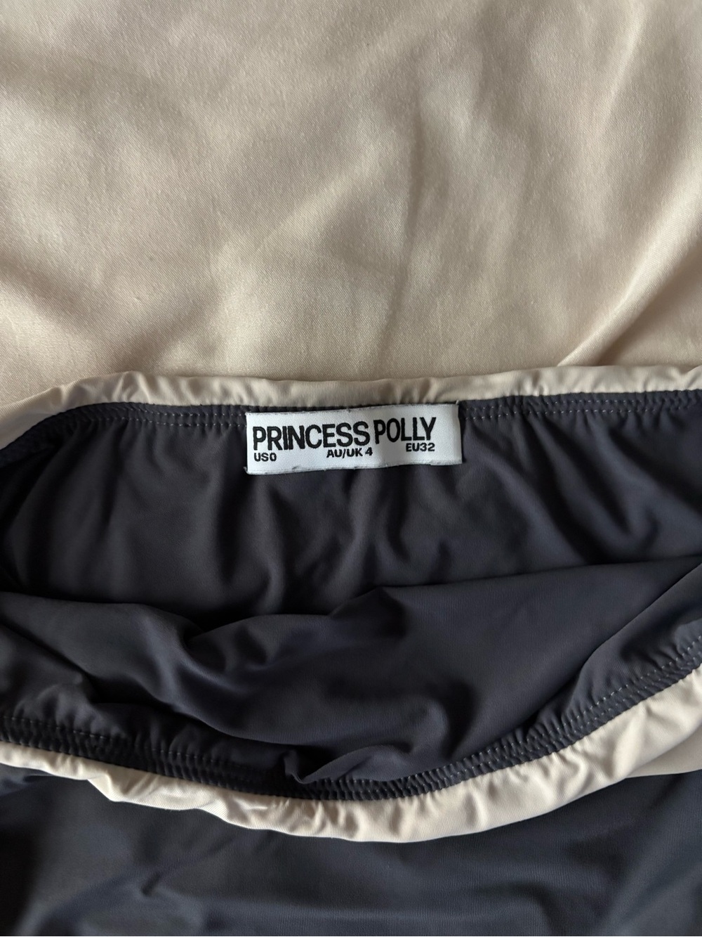 Princess Polly Miko Tube Top Slate - Picture 4 of 4